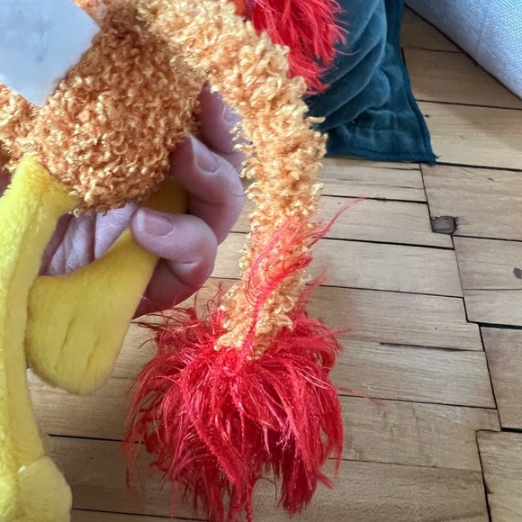 Jim Henson Fraggle Rock Red Stuffed Animal Plush Doll vintage 2003 - Picture 5 of 5